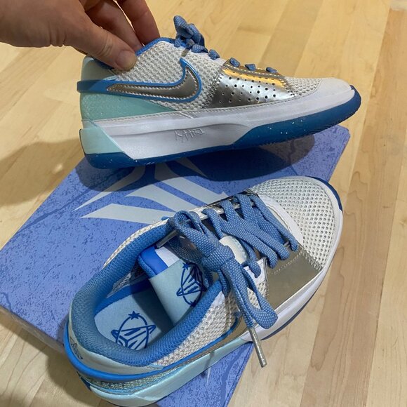 Nike Ja1 SE GS Morant All Star Glacier Blue, Youth Size 2 - Picture 4 of 7